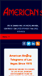 Mobile Screenshot of americansingingtelegram.com